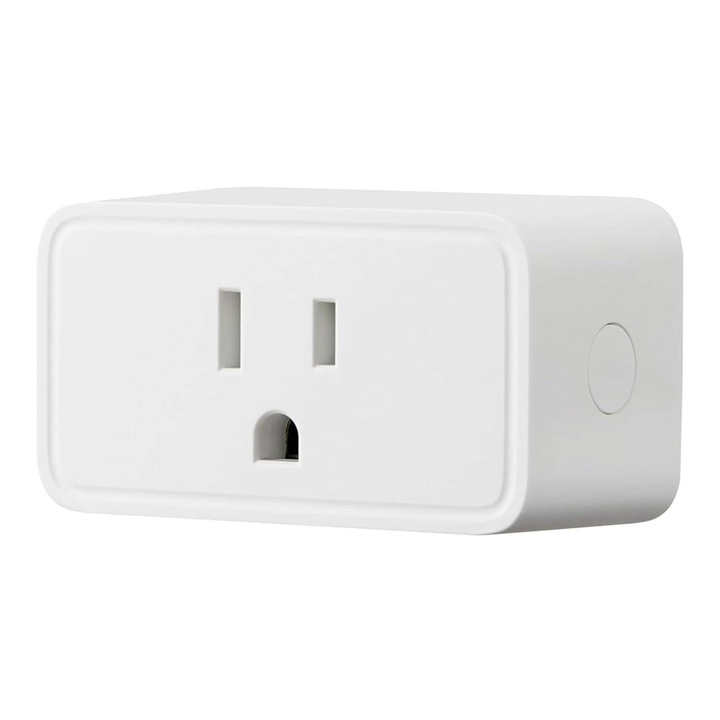 Amazon Basics Smart Plug with Timer Function, Voice Control, WiFi Outlet, Works with Alexa Only, Schedule, APP Control, 2.4 GHz Wi-Fi, No Hub Required, 2-Pack, White