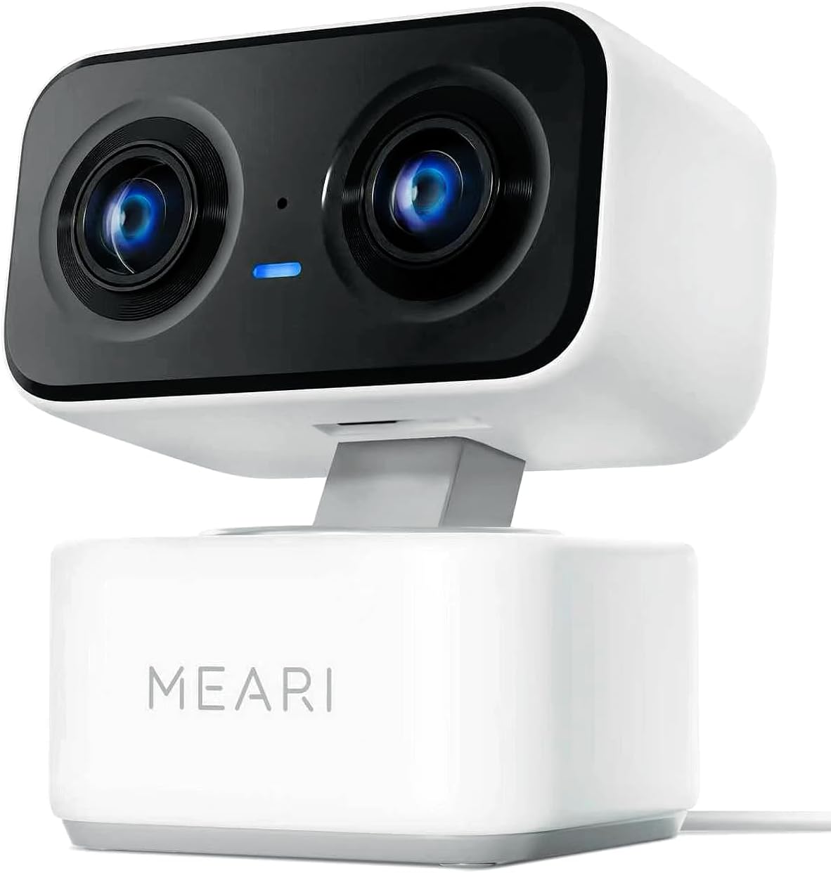 MEARI WiFi Security Camera, 2.5K Dual‑Lens Indoor Cameras for Home Security