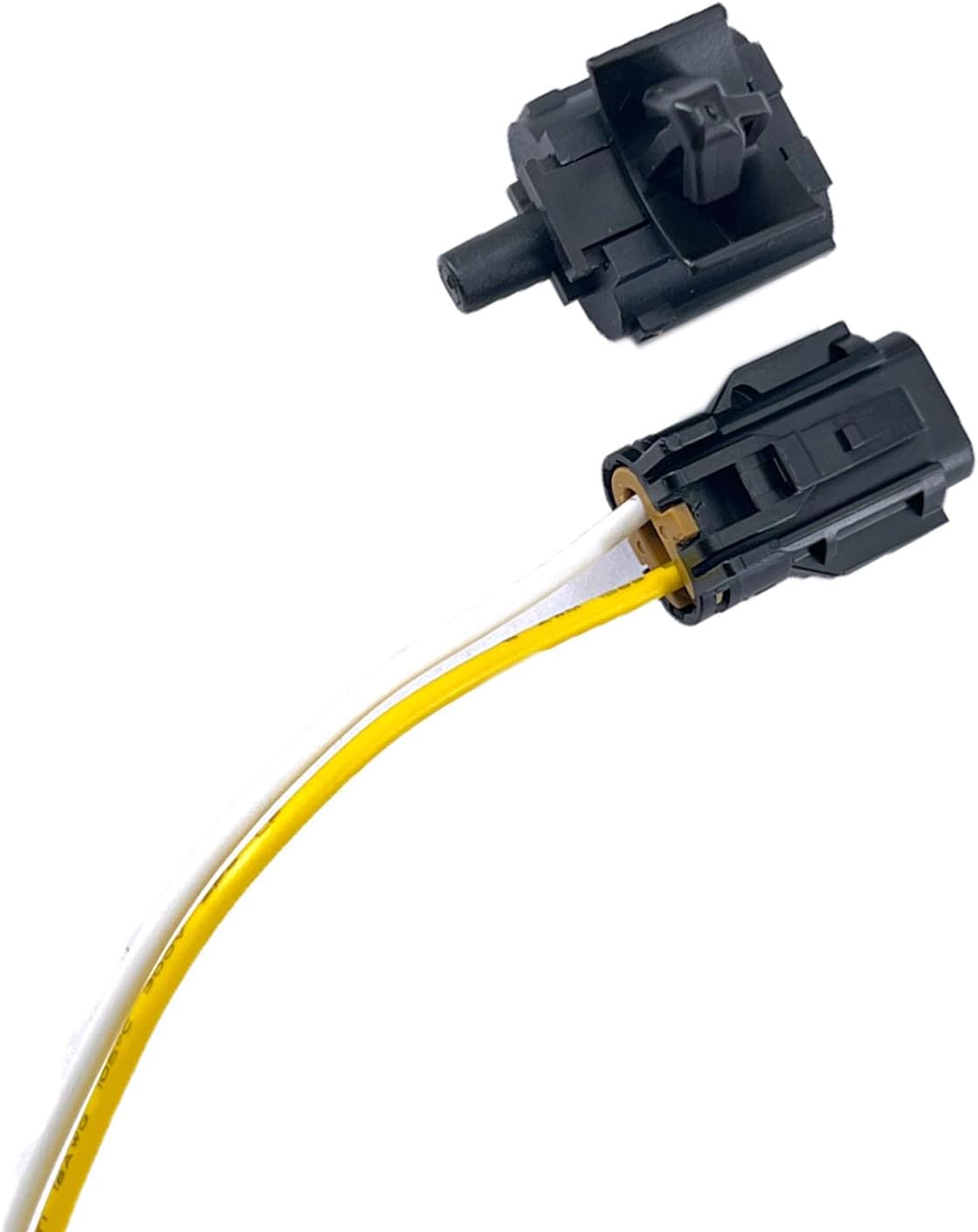 96985-3X000 Ambient Temperature Sensor with Connector Pigtail Harness Compatible with Elantra Sonata Tucson Forte Optima Rio 96985-2D000 969852D000 V52-72-0343