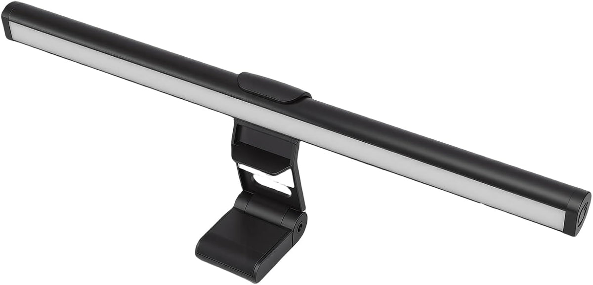 Pssopp Monitor Light Bar, USB Powered Computer Screen Lamp with 3 Color Modes Stepless Dimming Anti Eye Care Design for Home Office Desk Study Gaming