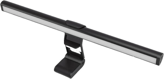 Pssopp Monitor Light Bar, USB Powered Computer Screen Lamp with 3 Color Modes Stepless Dimming Anti Eye Care Design for Home Office Desk Study Gaming