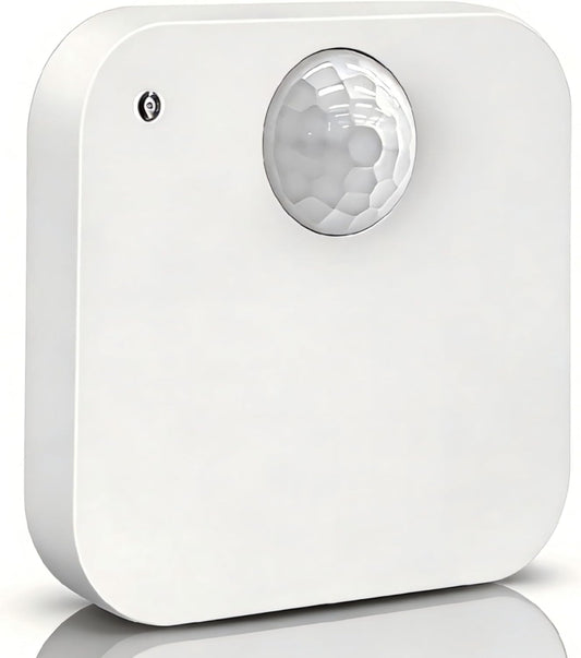 Zigbee Wireless Human Presence Sensor, Smart mmWave Radar & PIR Motion Sensor, 6M Long Distance, 120° Large Angle for Indoor Home Security, Work with Tuya/Smartlife App, Zigbee Hub Required