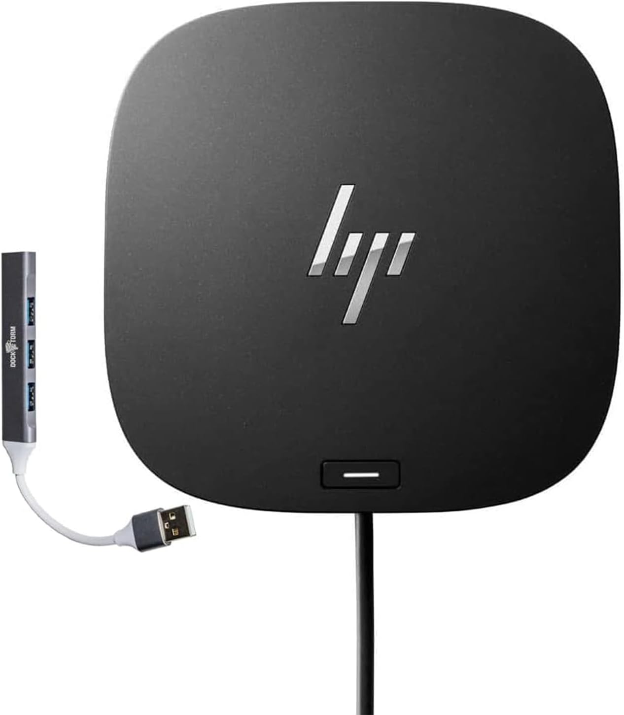 HP USB-C Essential Dock G5 – Multiport Docking Station with USB-C, HDMI | DisplayPort, Ethernet, RJ-45, Includes Dockztorm Dock, Black - 1Pack