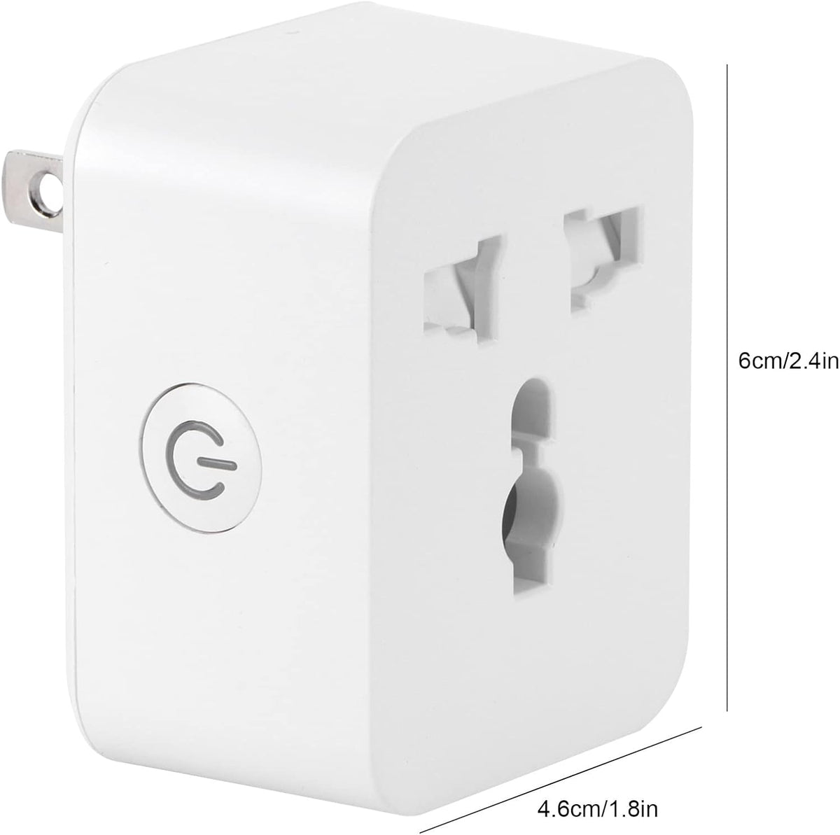 Garosa Smart Plug 15A WiFi Bluetooth Timing Socket Multi Function Conversion Socket Smart Outlet Plug Electrical Outlet Switches