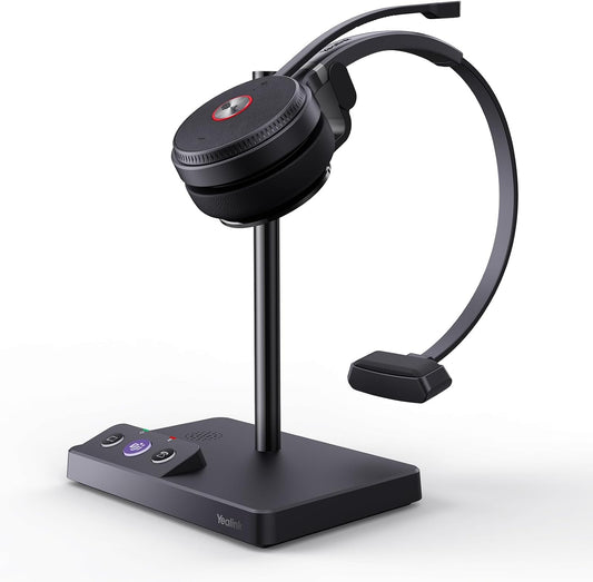 Yealink WH62 Mono Wireless DECT Headset for IP Phone & PC, Teams Certified
