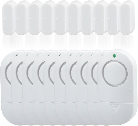 Window Alarm Sensors,120DB Door Alarms for Kids Safety, Door Chime, Burglar Alarm-Window Alarms for Home