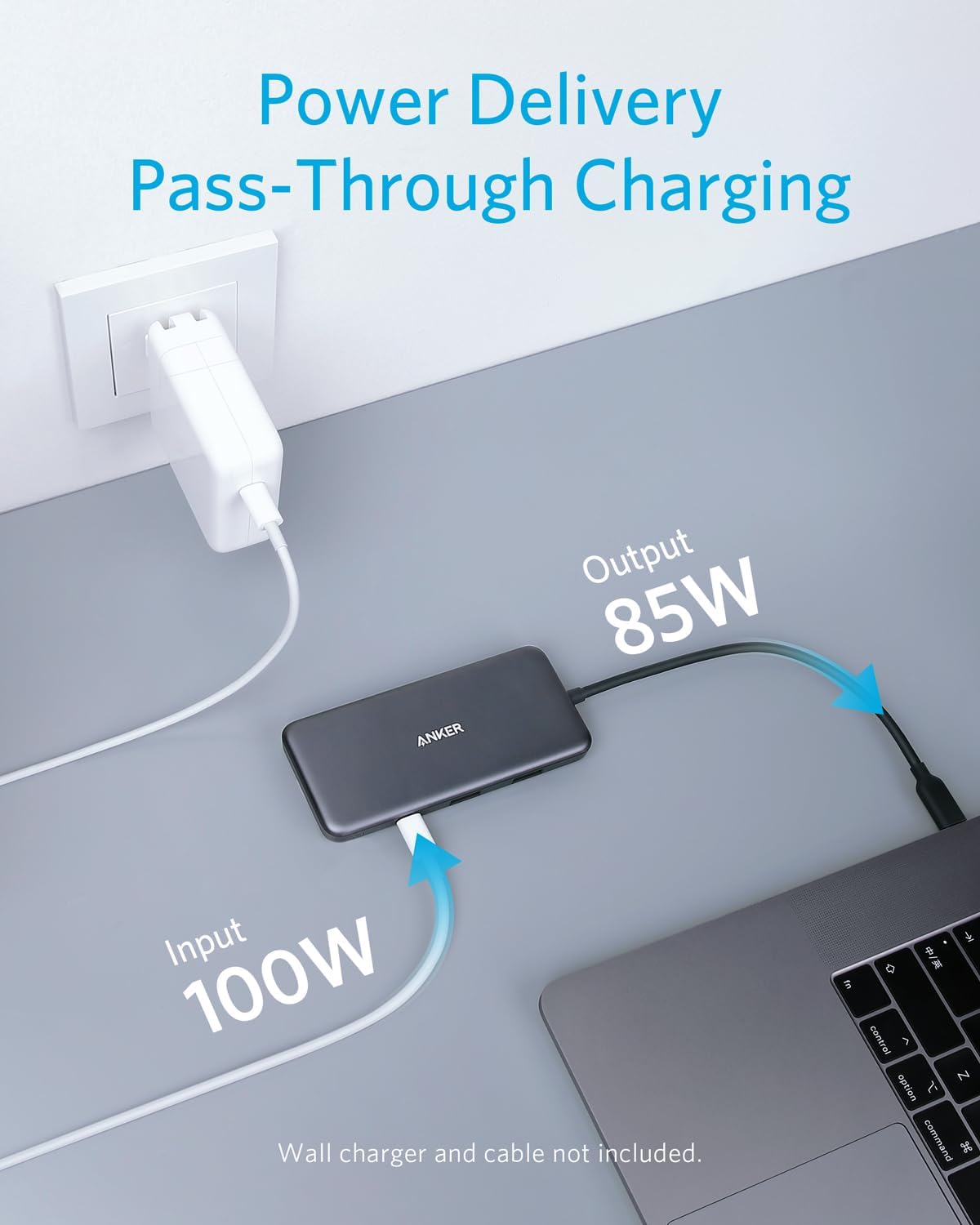 Anker USB C Hub, 7-in-1 Multi-Port USBC Hub, 4K HDMI USB-C Adapter