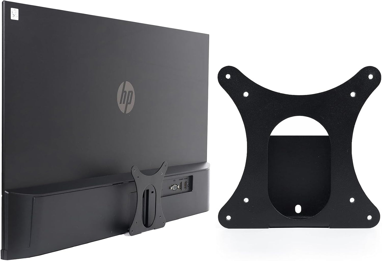 Monitor Arm/Mount VESA Bracket Adapter Compatible with HP M24h, M27h, 524sh 527sh VESA Adapter Bracket Arm, Desk Mount 100 * 100mm 75 * 75mm