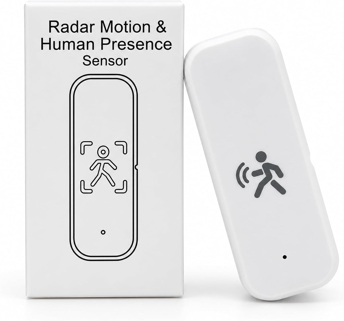 Zigbee Human Presence Sensor, Millimeter Wave Radar Motion Detector, Can Detect Stationary Person, with Home Assistant, SmartThings, Hubitat or Echo Devices with Built-in Zigbee Hub