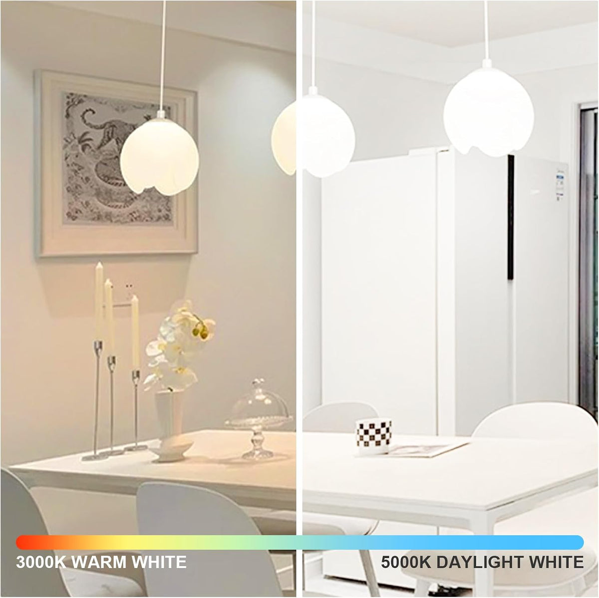 14W 1500LM Dimmable LED Light Bulbs 100 Watt Equivalent Bright A19 LED Bulbs with E26 Medium Base Daylight White 5000K CRI 90+ for Home Office Bedroom Kitchen, 10 Packs