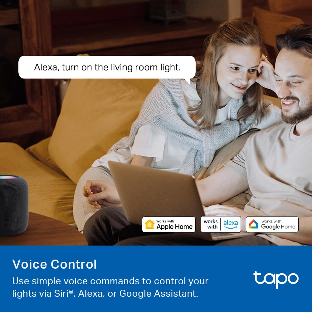 Tapo Smart Switch, S515, Single-Pole/3-Way/4-Way, Matter Compatible | Works with Alexa, Siri, Google Home, SmartThings, UL Certified, 2.4GHz Wi-Fi
