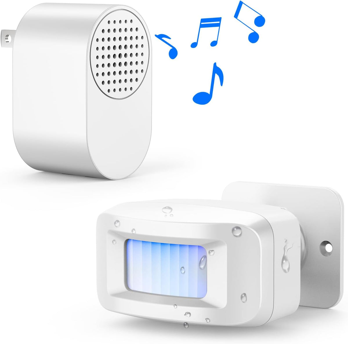 Driveway Alarms Wireless Outside, Weatherproof Motion Sensor Alarm System