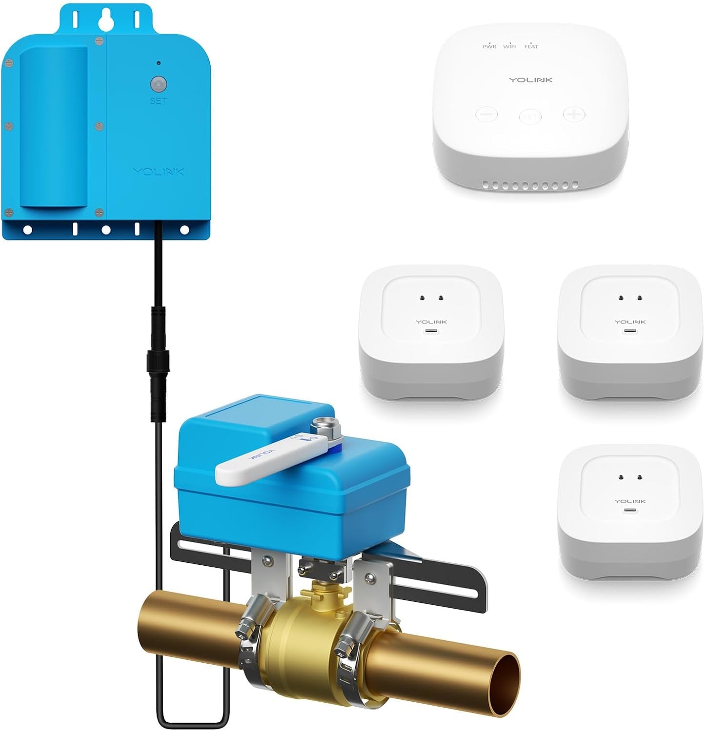 Smart Water Shutoff and SpeakerHub Kit