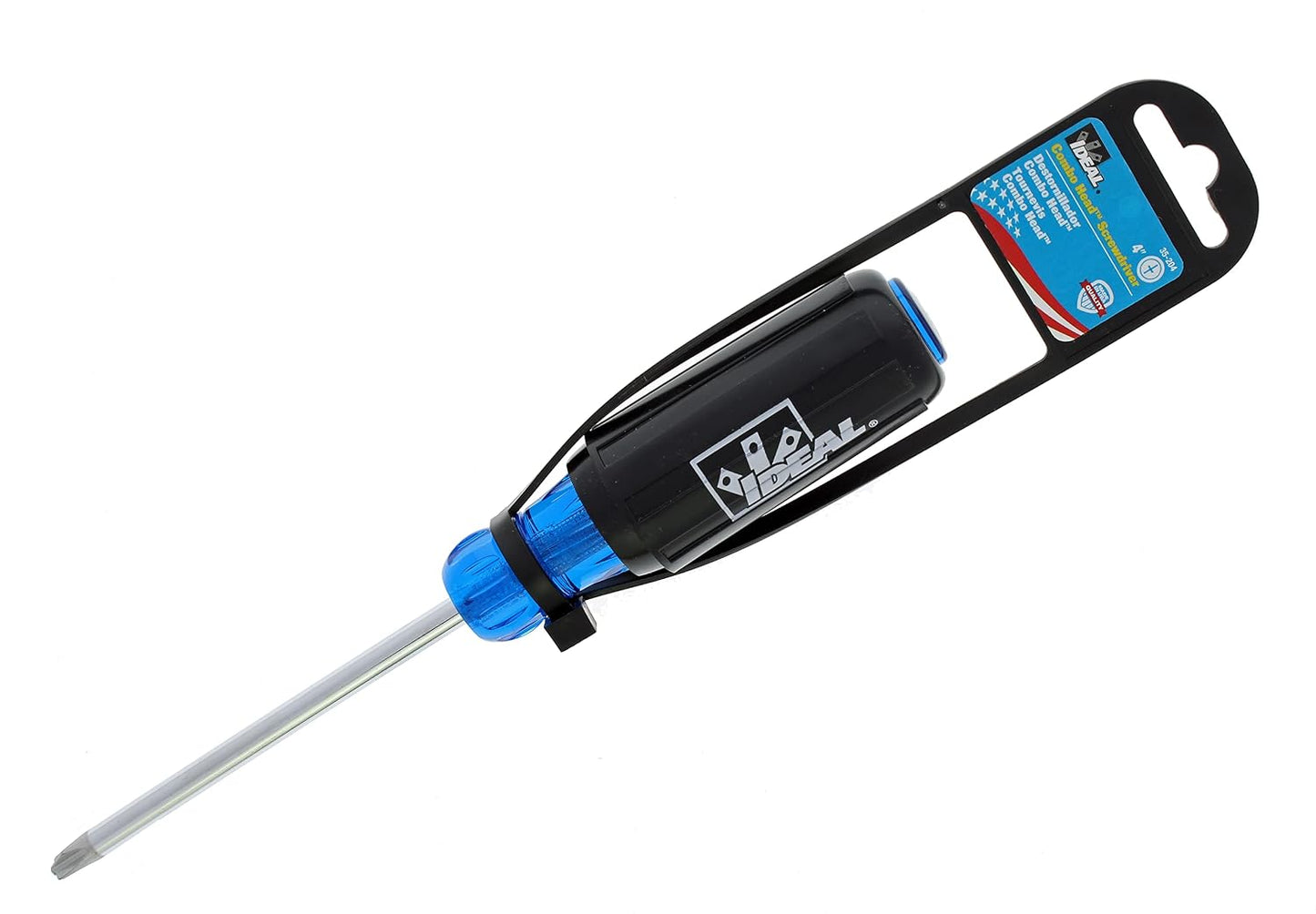 IDEAL Electrical Combo Head Cushioned Grip Screwdriver 35-204