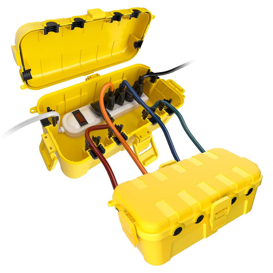 [2 Pack] Flemoon Medium IP54 Waterproof Outdoor Electrical Box