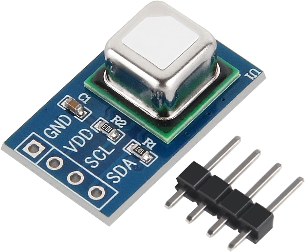 SCD41 Gas Sensor Module CO2 Carbon Dioxide Temperature and Humidity Gas Sensor Module I2C Communication 2.4-5.5 V for Air Quality Monitoring (SCD41)