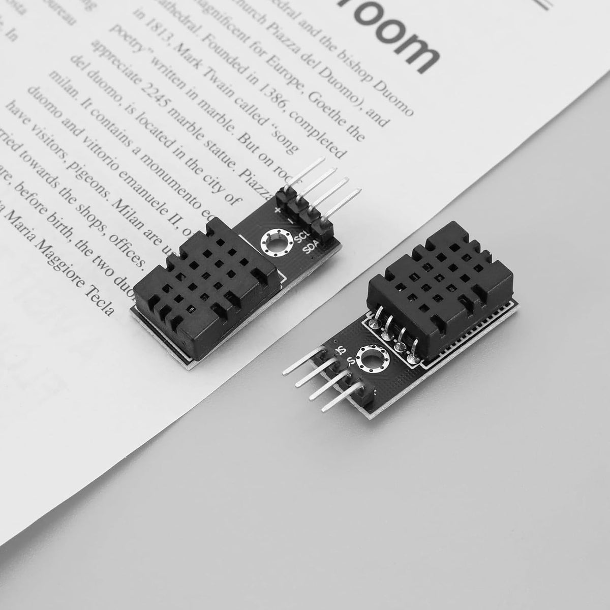 3pcs DHT20 Sensor DHT20 Digital Temperature Sensor Humidity Sensor I2C Interface Sensor for Heating Ventilation Air Conditioning Systems Dehumidifiers Testing Measurement Equipment