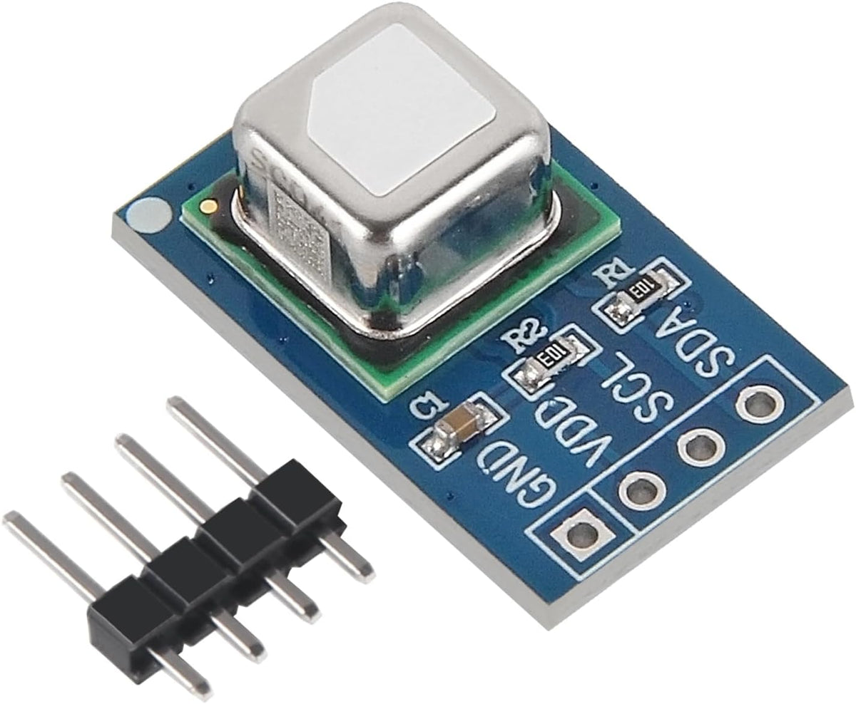 SCD41 Gas Sensor Module CO2 Carbon Dioxide Temperature and Humidity Gas Sensor Module I2C Communication 2.4-5.5 V for Air Quality Monitoring (SCD41)