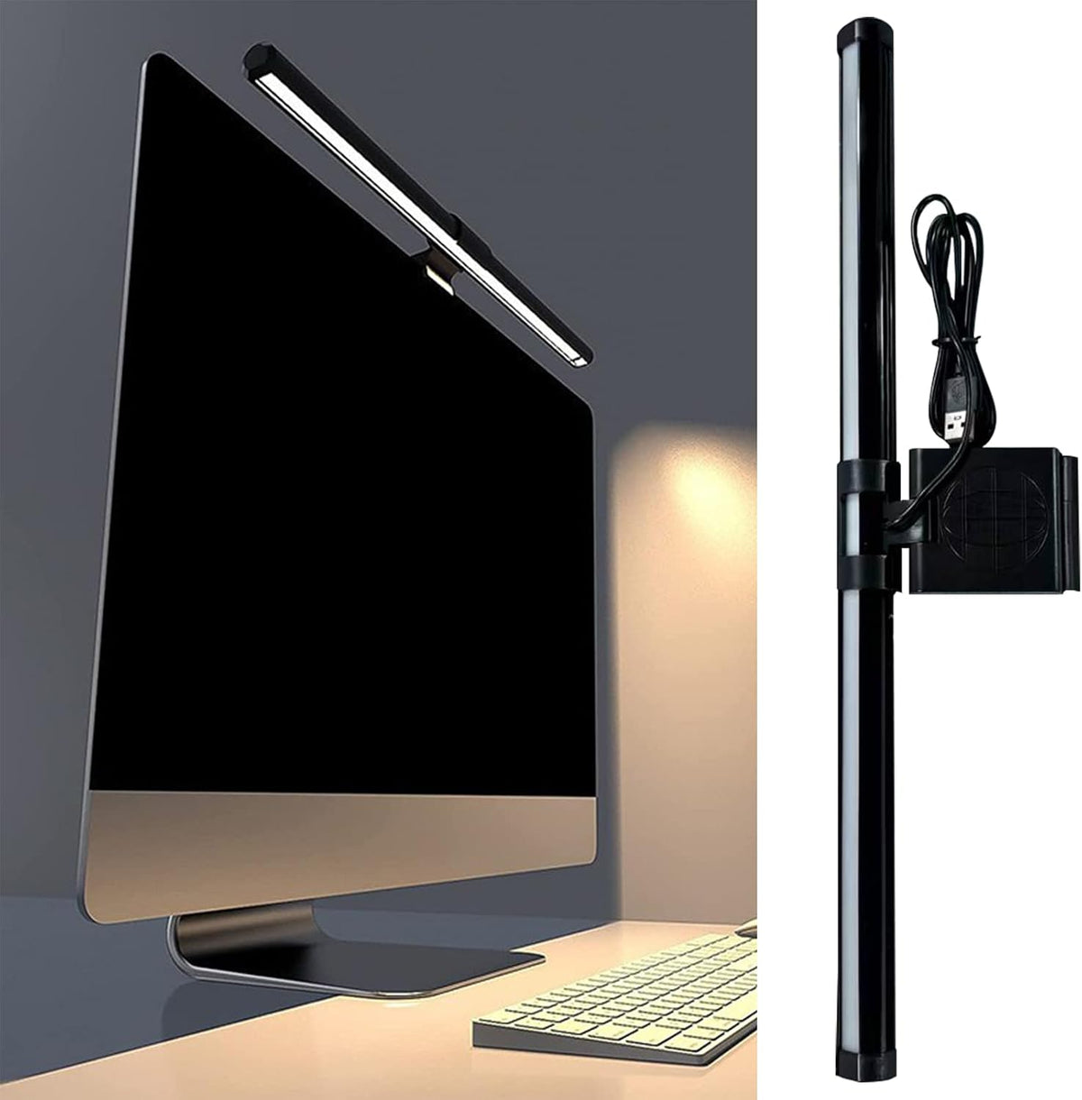 Computer Lamps for Monitor 3 Colors Adjustable Anti-Glare