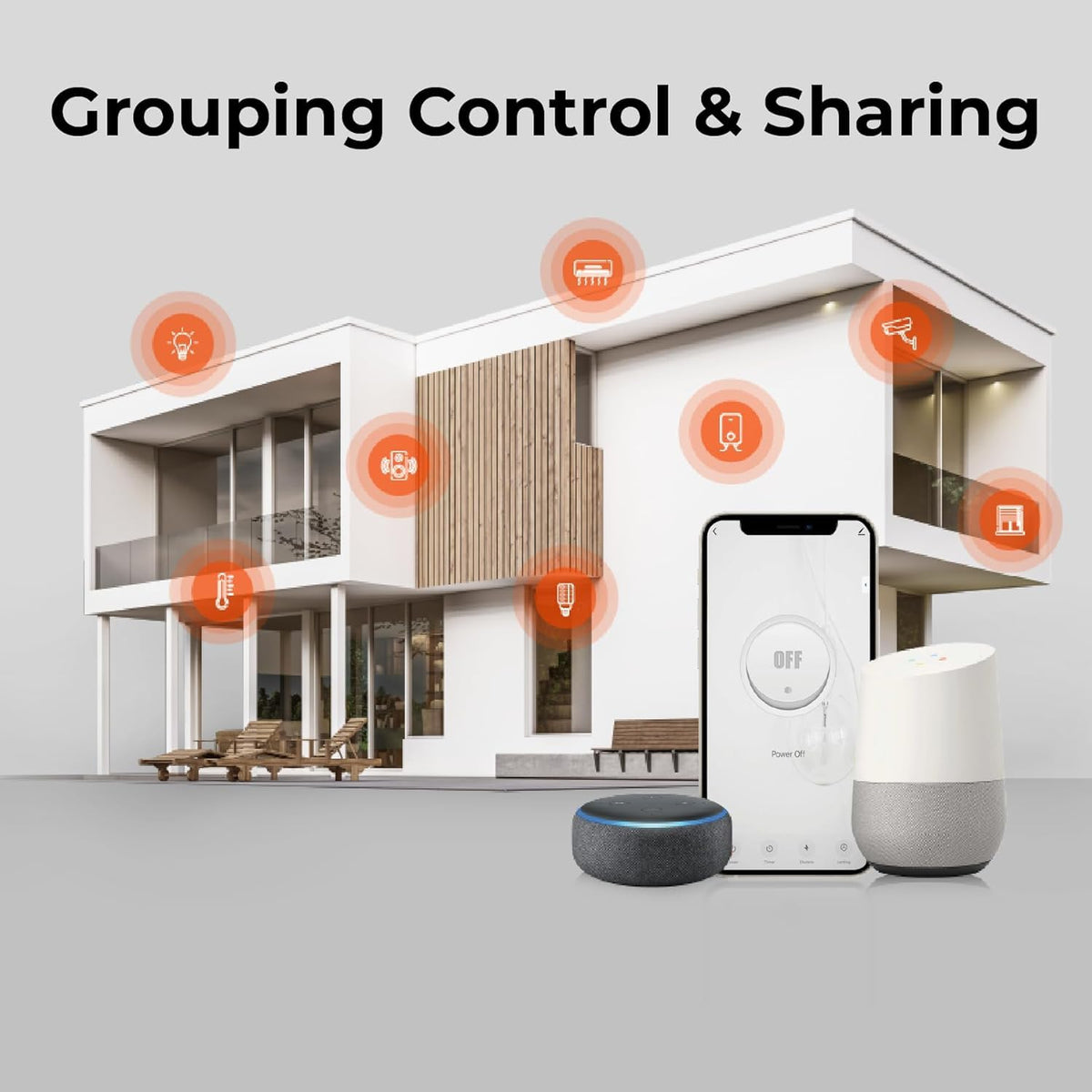 Osprey Smart Plug, Wi-Fi Outlet Socket, Compatible with Alexa and Google Home, Automate APP, Timer Function, Voltage Measurement Function, 2.4GHz Wi-Fi Only, No Hub Required, 16A (2 pcs)