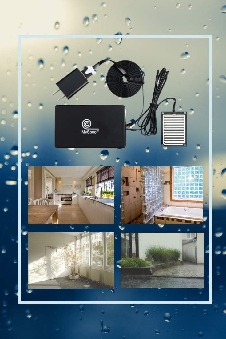 Water Detector with Text Message and Email Notifications