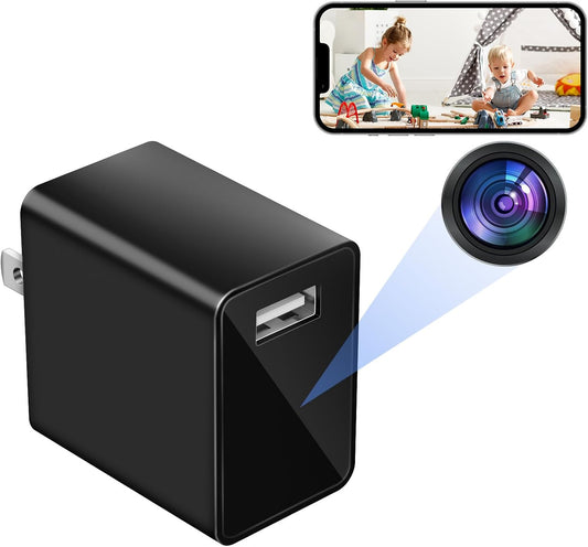 HiSpyCam WiFi Security Camera - FHD 1080P Wireless Nanny Cam - Baby Monitor - Local/Cloud Storage
