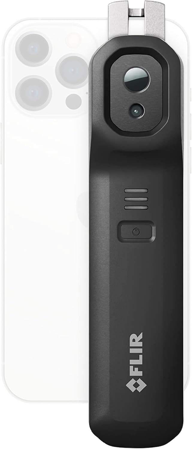 Flir Edge Pro Wireless Thermal Imaging Camera, iOS/Android, 480x360 | Bluetooth, MSX, 160x120 native IR, smartphone/tablet, IGNITE cloud, 2m drop, USB cable