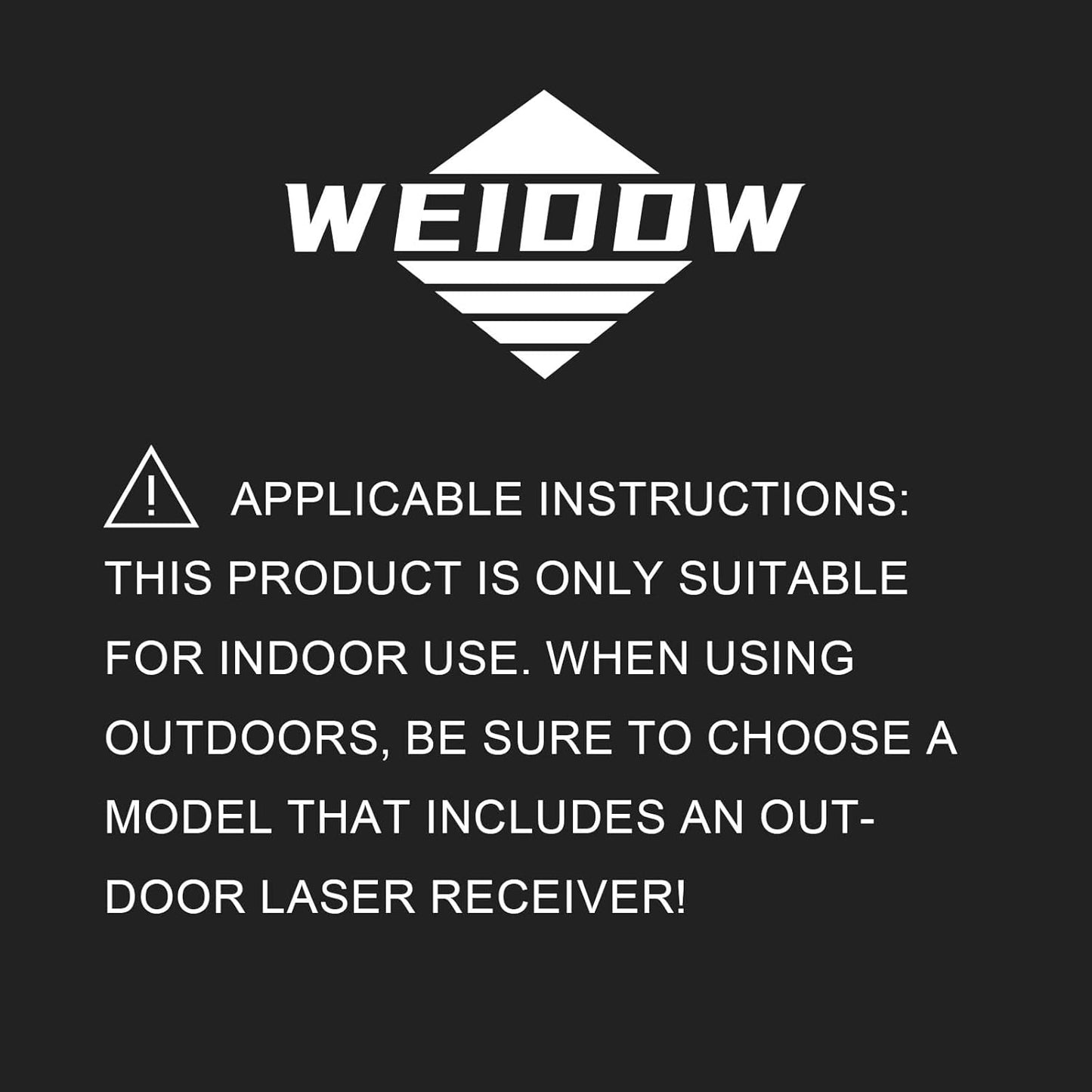 WEIDDW Laser Level 360° Green Cross Line Self Leveling Laser Measuring Tool