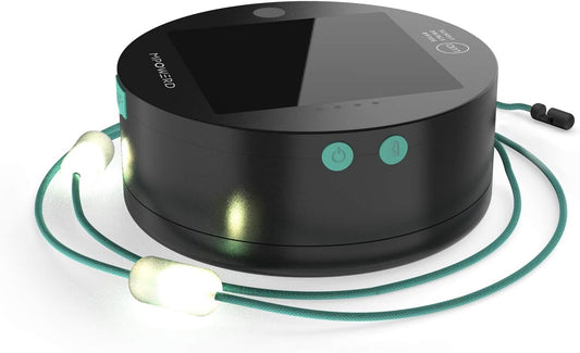 MPOWERD Luci Solar String Lights: Rechargeable via Solar and USB, Power Bank for Mobile Charging, 18’ or 44’, Waterproof, Lasts Up to 40 hrs, Up to 140 Lumens LEDs, Camping, Indoor/Outdoor Decorating