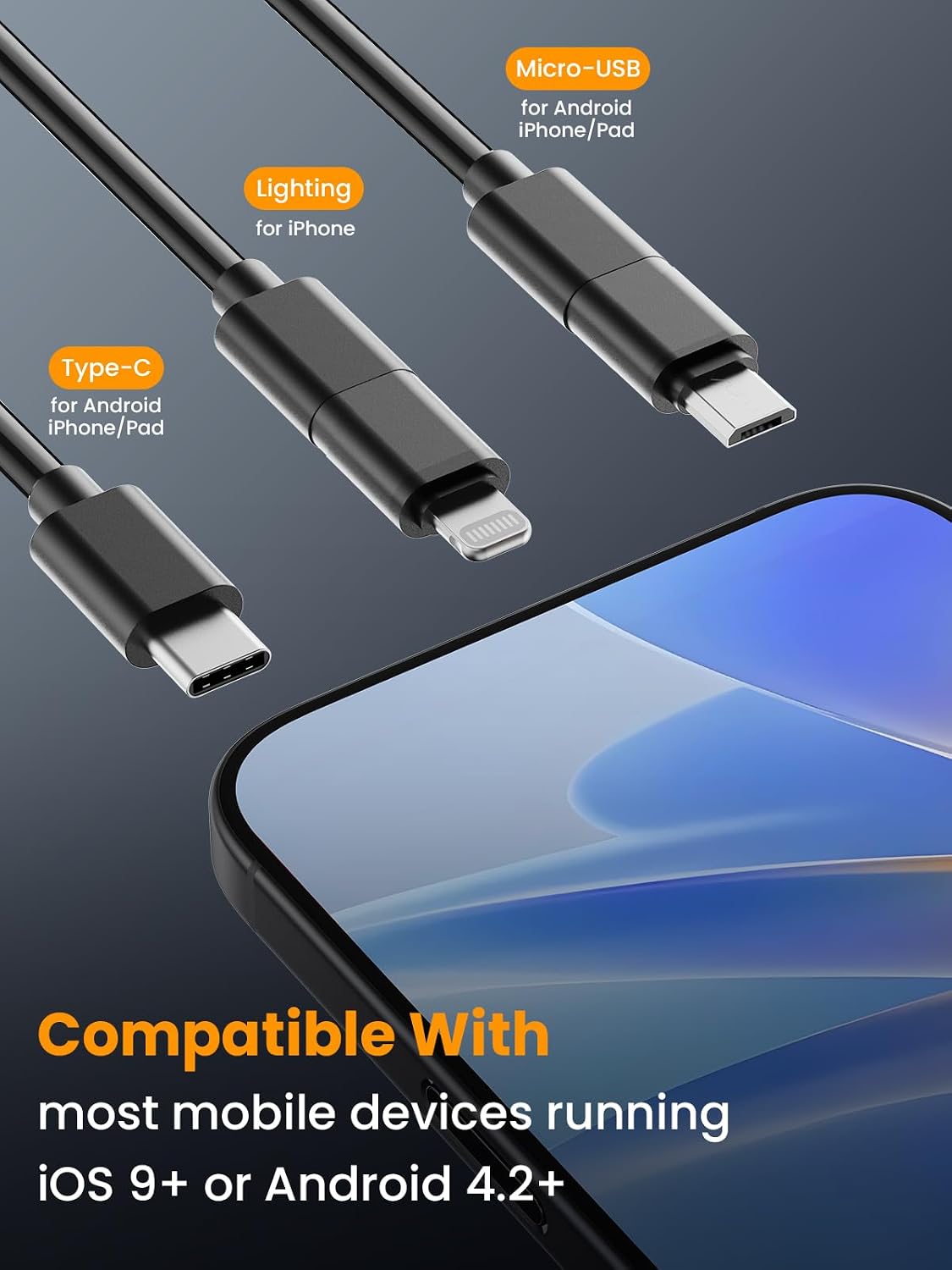Endoscope Camera with Light, 1920P HD Borescope with 8 LED Lights, 16.5 FT Semi-Rigid Snake Inspection Camera, IP67 Waterproof Drain Pipe Borescope Mens Tool for iOS and Android