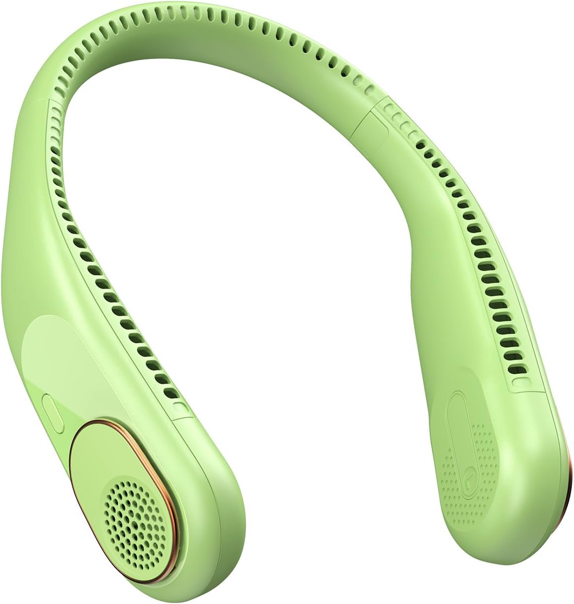 SWEETFULL Portable Neck Fan: 5200mAh Bladeless Personal Fan | 4 Speeds, 20H Max Runtime, No Hair Twist Quiet Wearable Fan for Travel | Birthday Gifts for Men Women Mom Dad