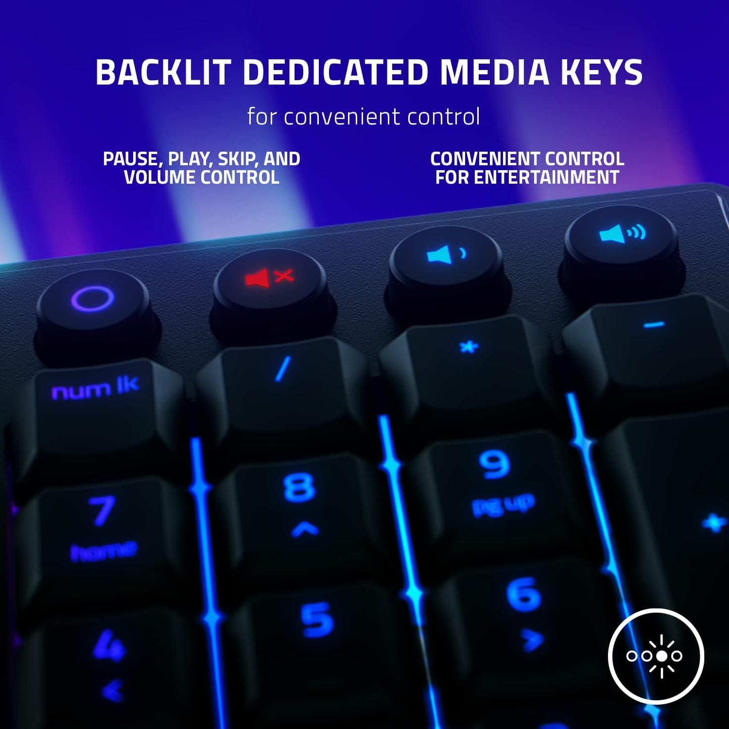 Razer Ornata V3 Gaming Keyboard, Low-Profile Keys, Black | Mecha-Membrane Switches, UV-Coated Keycaps, Backlit Media Keys, 10-Zone RGB Lighting, Snap Tap, Magnetic Wrist Wrest