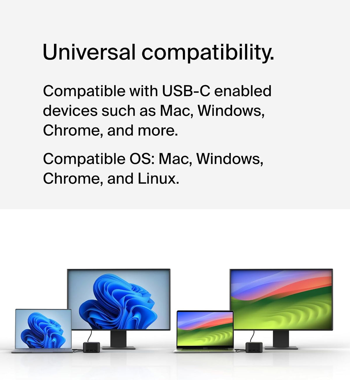 Belkin USB-C Docking Station 6 in 1 Core GaN