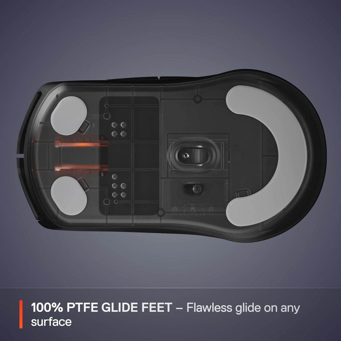 SteelSeries Rival 3 Wireless Gen 2 Gaming Mouse — 2.4GHz and Bluetooth — 18000 DPI TrueMove Air Optical Sensor — 60 Million Click Durability — Light-Weight — 100% PTFE Feet — Black (Renewed)