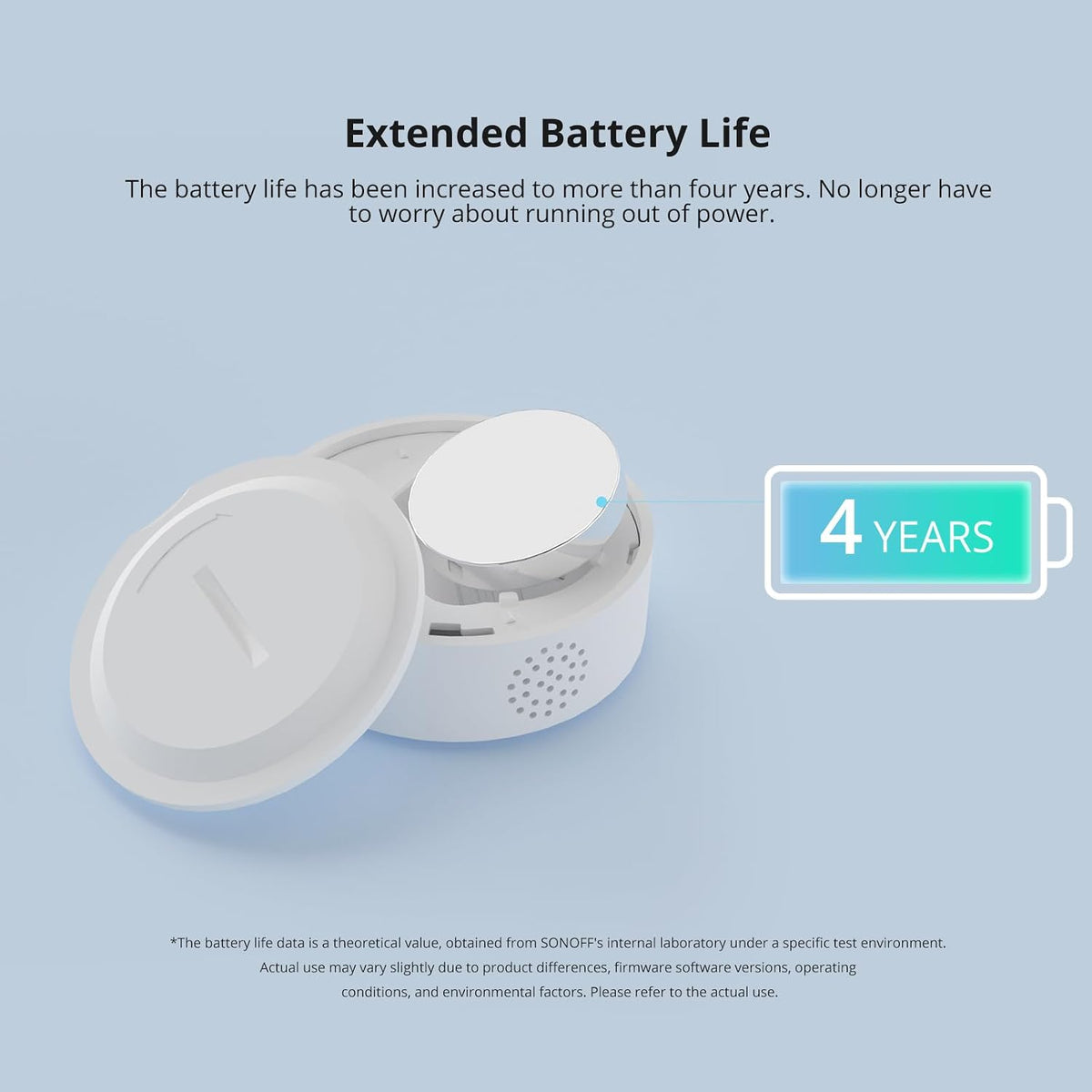 SONOFF SNZB-02P Zigbee Indoor Temperature Humidity Sensor, Thermometer Hygrometer with Alert, Works with Alexa & Google Home for Remote Monitoring and Home Automation, ZigBee 3.0 Hub Required, 2-Pack