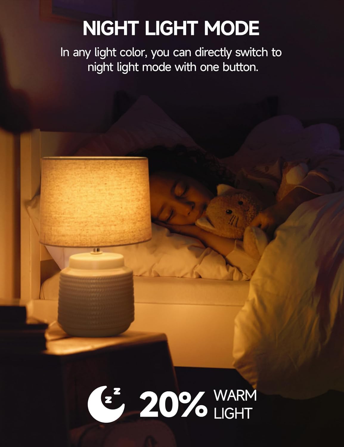 BR30 LED Light Bulbs, Color Changing LED Bulbs with Remote, 2 Pack