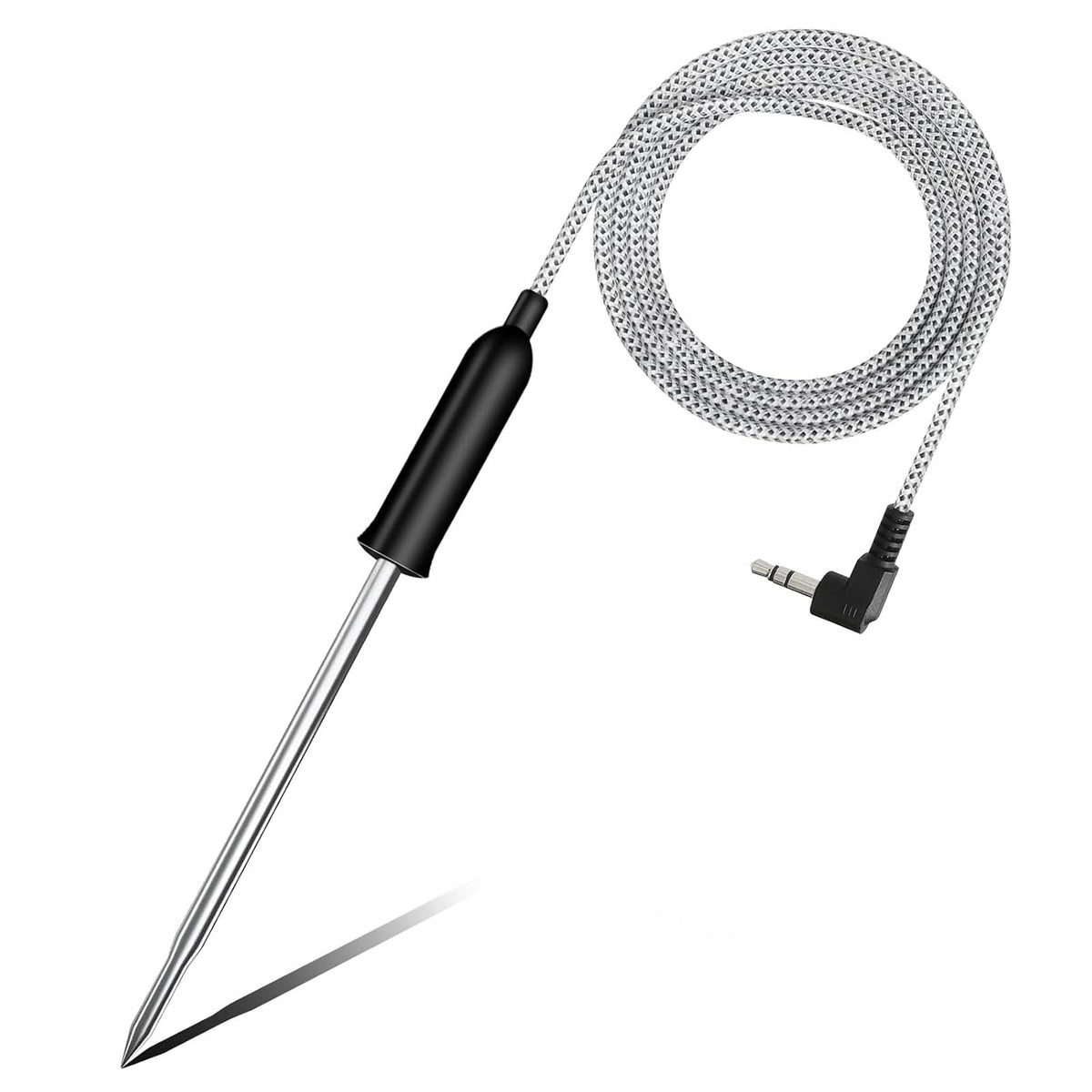 Semaiki Smart Thermometer Probe for Ninja FG550/FG551 XL, IG651 Foodi XL, LG450CCO, BG550, EG351, LG550CO - Replacement Stainless Steel Meat Probe for Indoor Grill