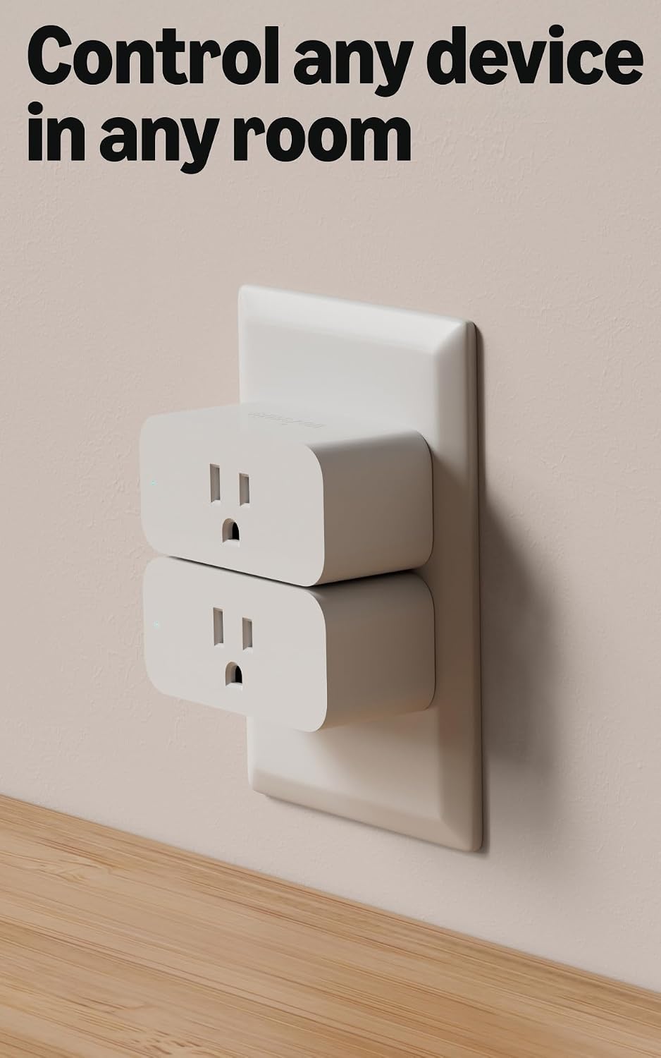 Amazon Smart Plug, Works with Alexa, Simple Setup, Endless Possibilities (2-Pack)