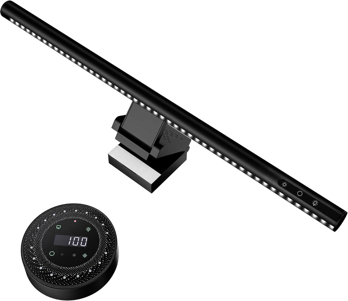 ARES WING Monitor Light Bar with Remote & Sedentary Alert, USB Desk Lamp