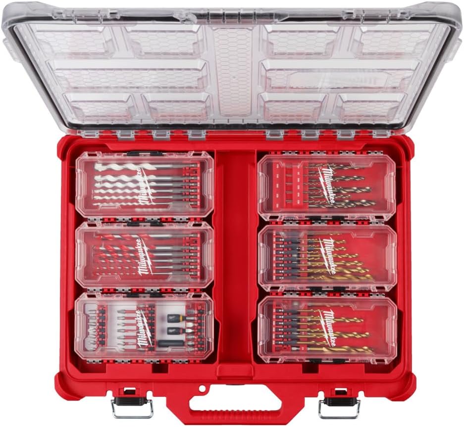 Milwaukee Electric Tool 48-32-4408 Shockwave Drive & Fasten Bit Set
