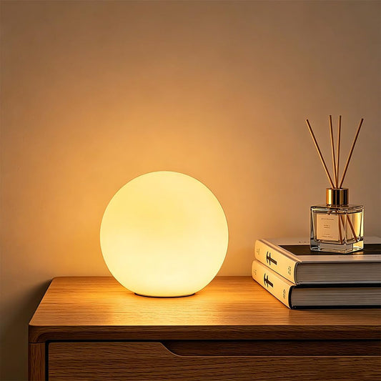 LED Globe Orb Light, 6-in LED Light Up Ball, Cordless Glowing Orb for Kids | KEROVI Rechargeable Globe Lamp w/Remote, 16 Dimmable Color & 4 Mode, Waterproof Ambient Light for Bedroom Nursery Desk Garden