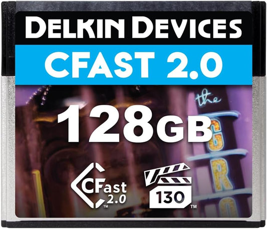 Delkin Devices CFast 2.0 VPG130 Memory Card (128GB)