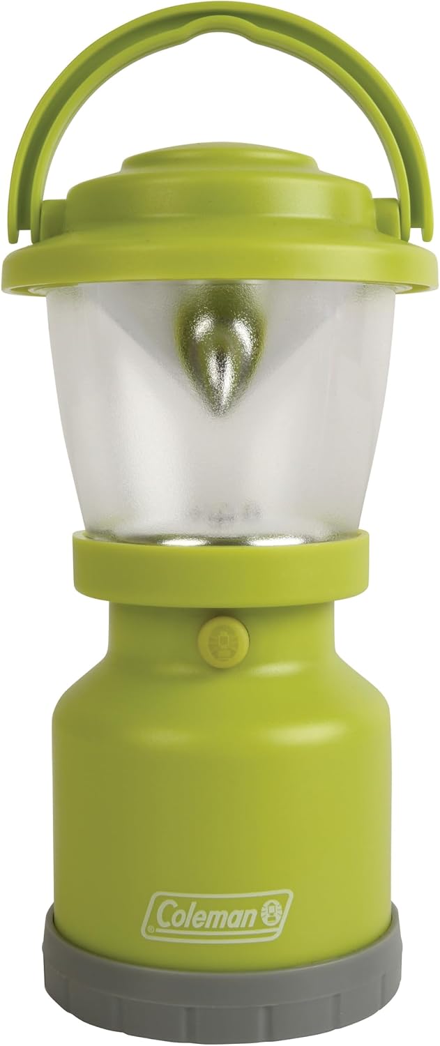 Coleman Kids Adventure Mini LED Lantern, Handheld Children's Lantern with Lifetime LED Bulbs, 16 Hrs Run Time, Water-Resistant Design (Colors May Vary)