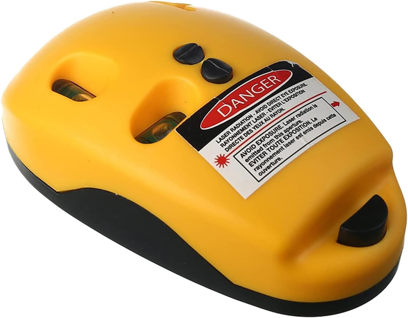 Level & Tool Laser Line Level 90° Multi Surface Laser Measuring | Horizontal & Vertical(Mouse), Laser Level has a Wall-Mounted Fixture, Which is Convenient for Repairing in Various Homes