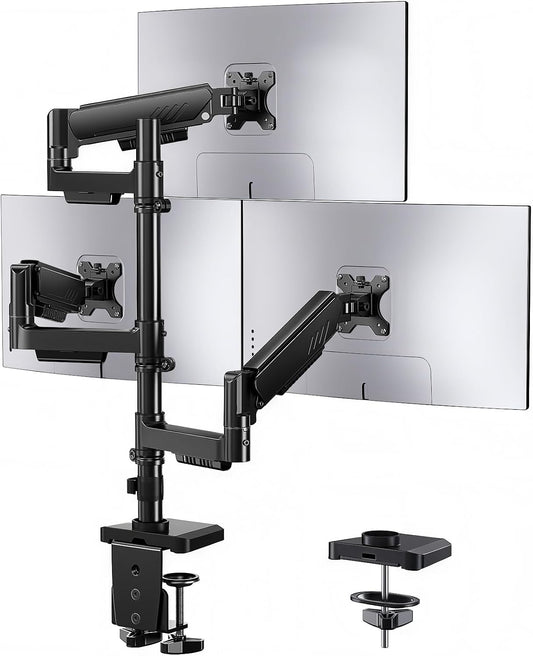 ErGear Triple Monitor Mount for 13-32 Inch Screens, 19.8 lbs per Arm