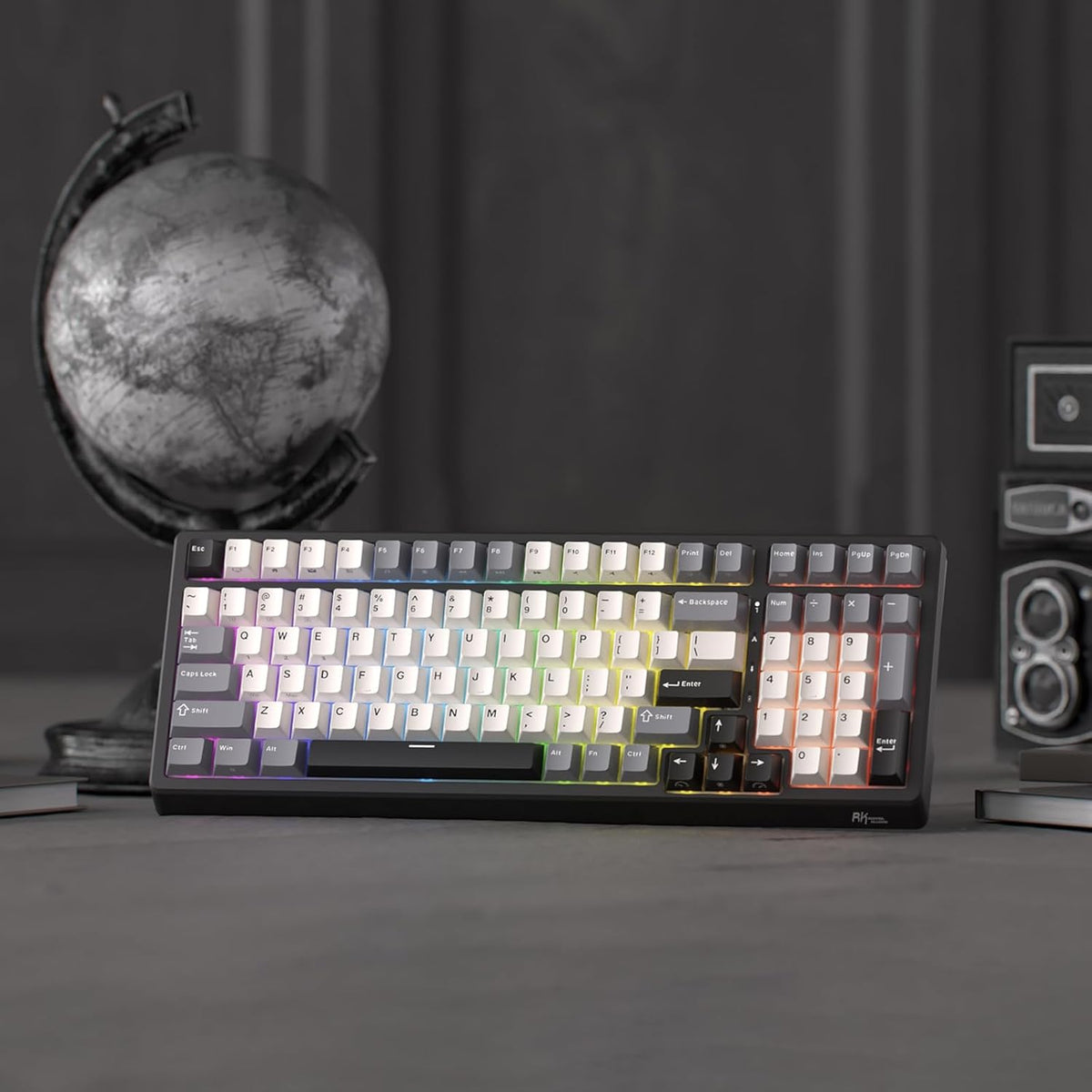 RK ROYAL KLUDGE F99 Wireless Mechanical Keyboard, Gasket Structure