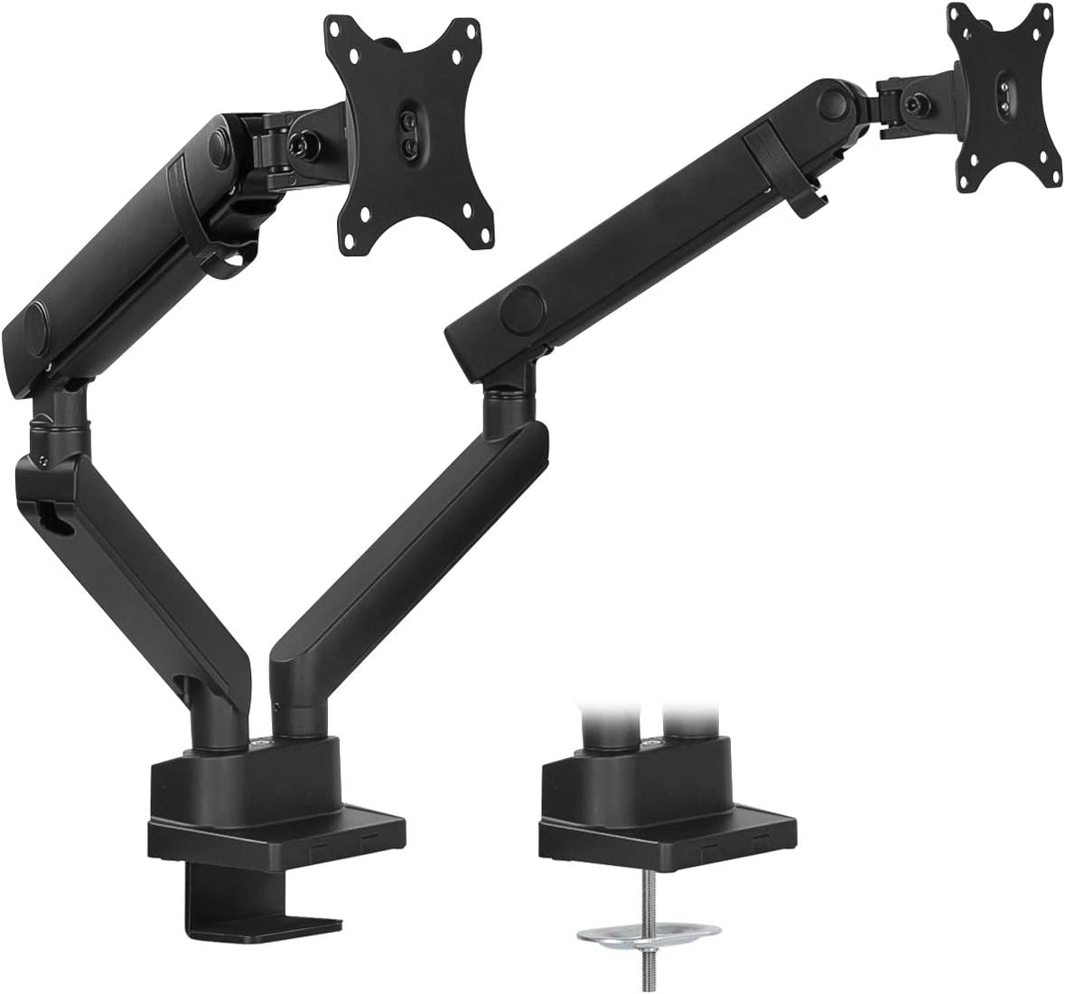 Mount-It! Dual Monitor Arm Desk Stand, 24-32" Screens