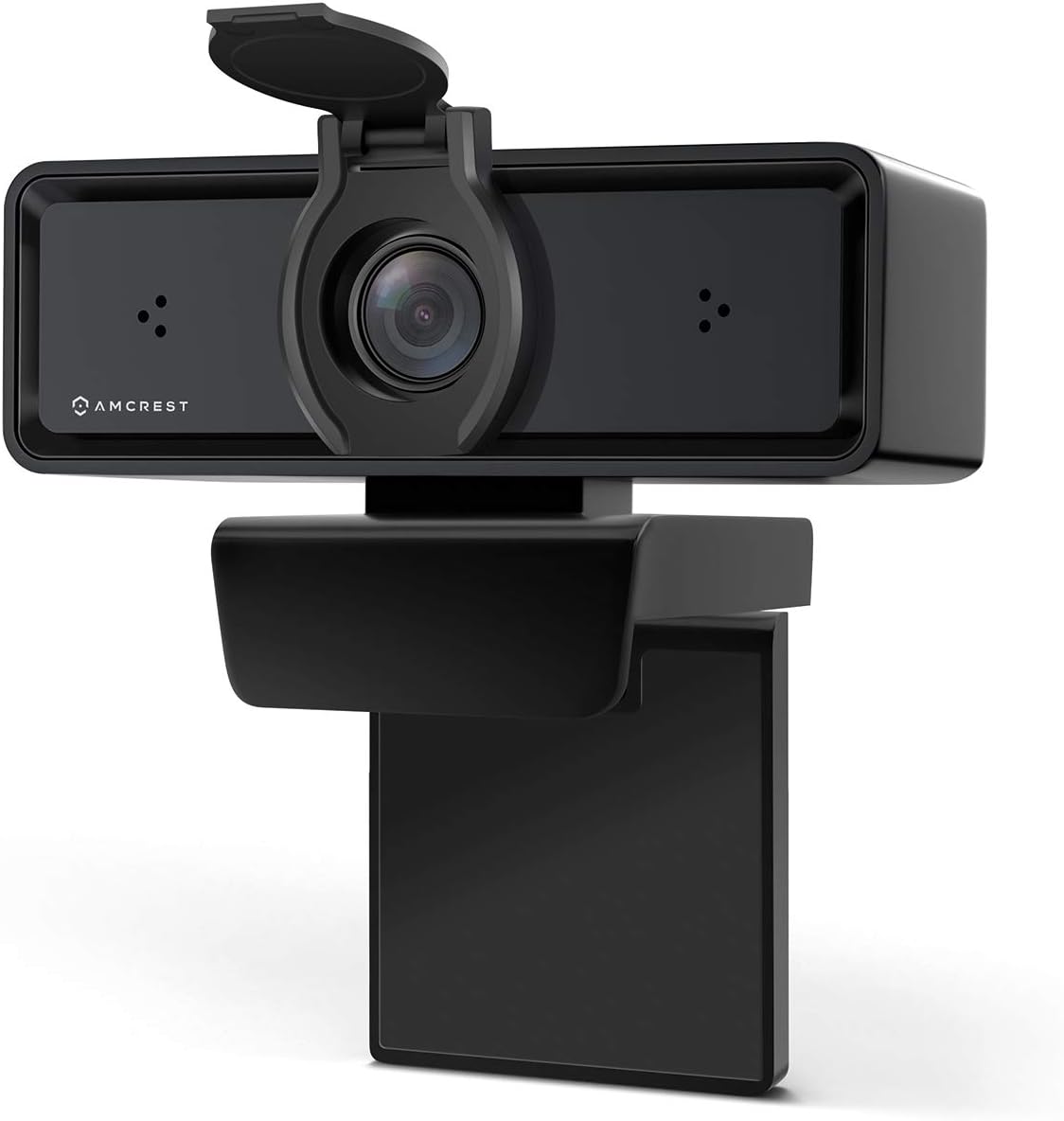 Amcrest 1080P Webcam with Microphone & Privacy Cover, 2 Noise-Cancelling Mics, USB Webcams for Desktop/Laptop PC Computer, Web Cam for Calls, Conference, Zoom, Skype, Online Classes, Meetings AWC2198