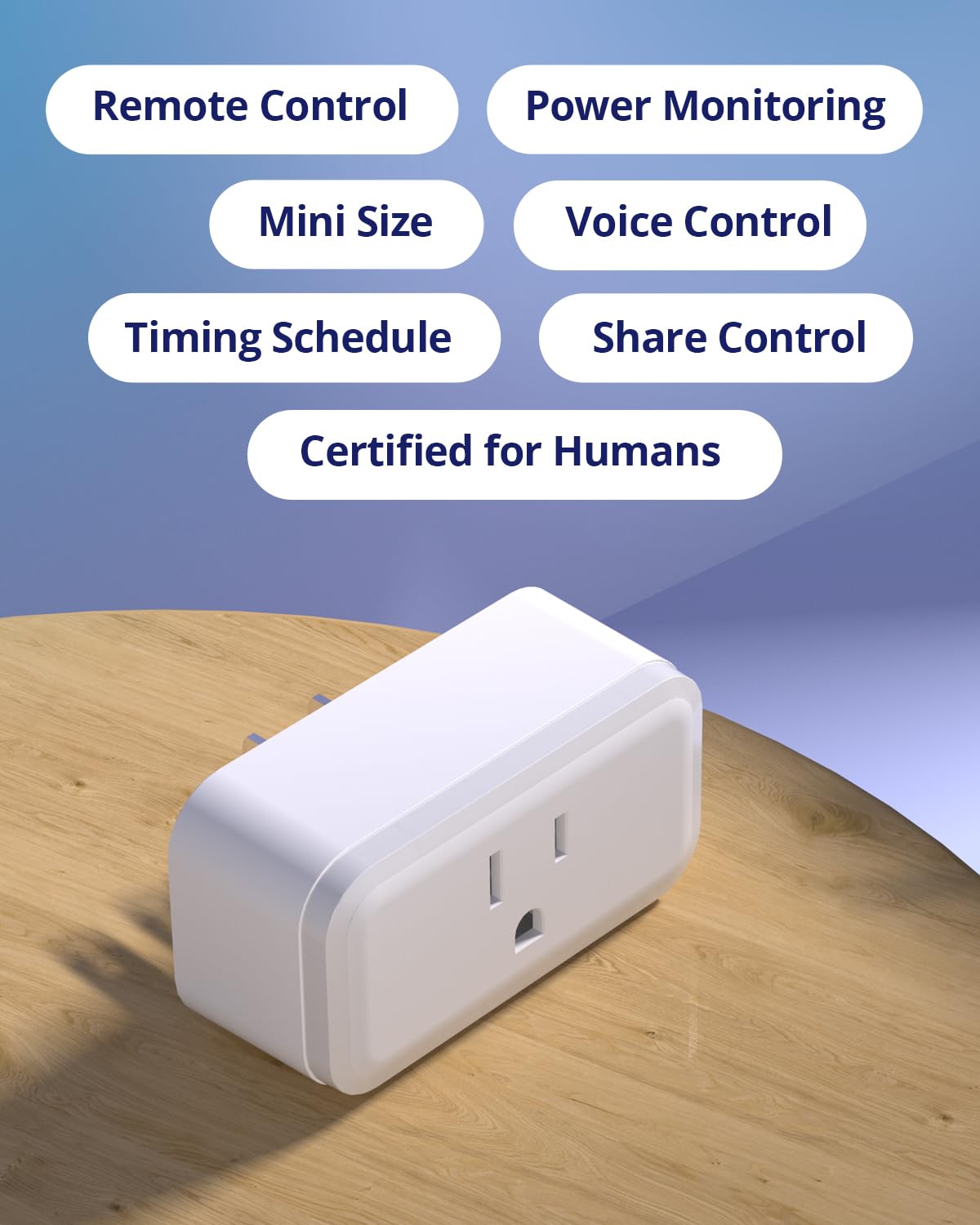 SONOFF S40 15A WiFi Smart Plug with Energy Monitoring ETL Certified, Smart Outlet Timer Switch, Work with Alexa & Google Home Assistant, IFTTT Supporting, 2.4 Ghz Wi-Fi Only 1-Pack