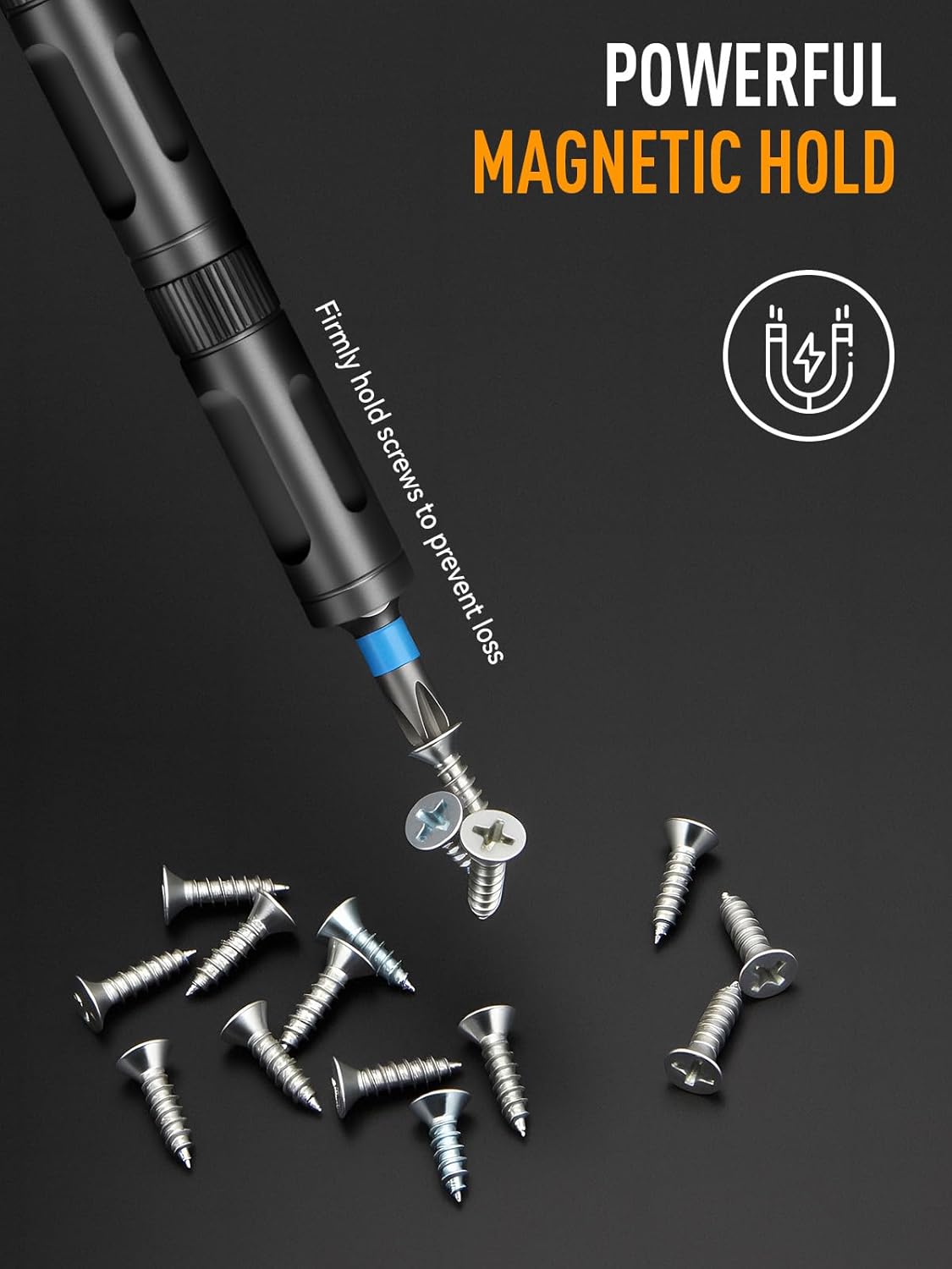 68 IN 1 Magnetic Ratchet Screwdriver Set, T Handle Ratchet Screwdriver Kits with S2 Steel Bits for Home Daily Repair, Precision Electrical Appliance Repair, for Men Husband